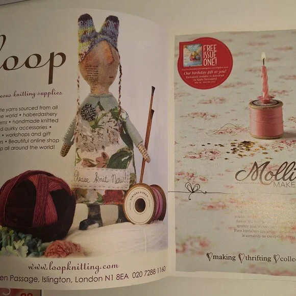 Mollie Makes Issue 14 2012 Magazine Felted Macrons Handmade Fun DIY Projects - Picture 2 of 12